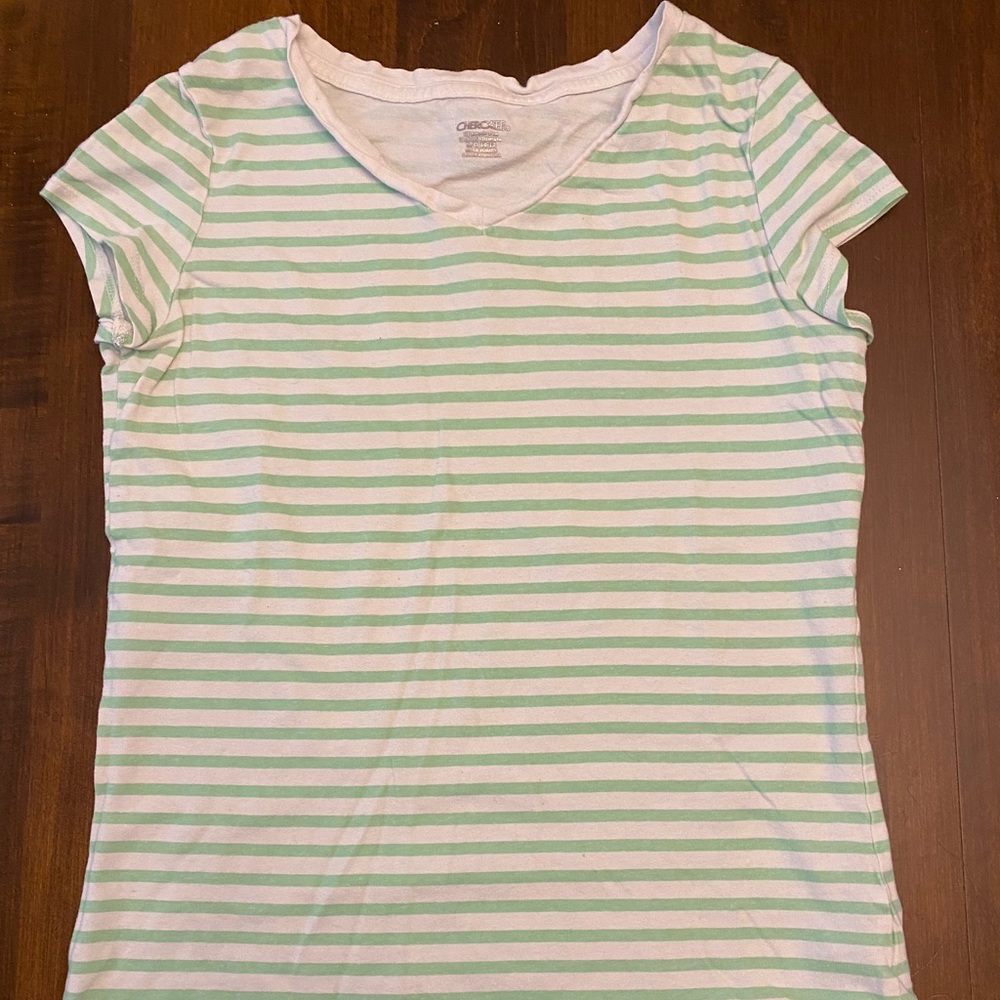 Girls Cherokee Striped Tee